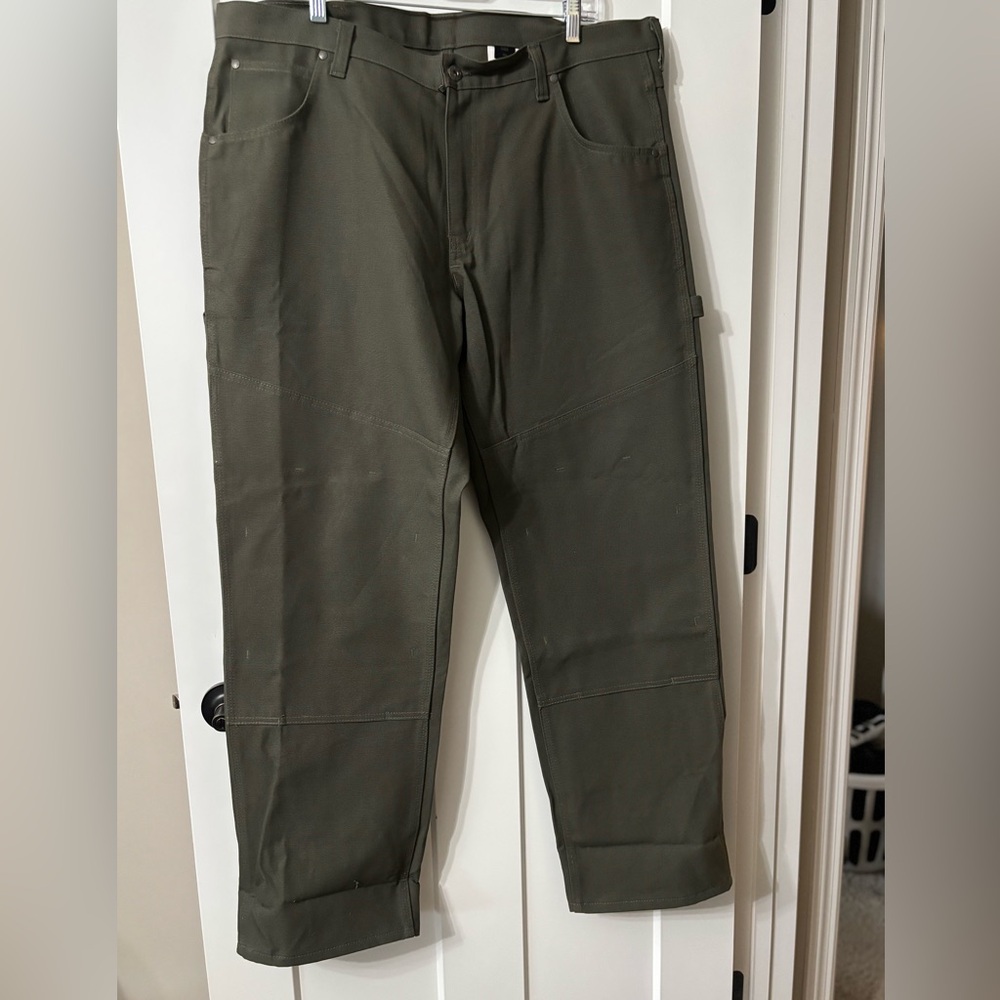 Filson CCF Utility Canvas Pants Cannonball Green 2008418 Made in Canada SZ 40‎